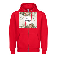 Red best garandma ever Zipper Hoodie - MaliasSmallBusiness