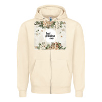 Sandshell best garandma ever Zipper Hoodie - MaliasSmallBusiness