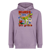 Lavender roaring into 5th grade Heavyweight Hoodie - BundleAndBundleShop