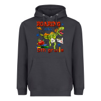 Smoke roaring into 5th grade Heavyweight Hoodie - BundleAndBundleShop