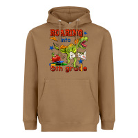 Toasted Coconut roaring into 5th grade Heavyweight Hoodie - BundleAndBundleShop