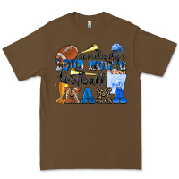 Cacao somebody's loud mouth football mama Premium Tee - Zillion Design Studio