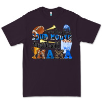 Plum somebody's loud mouth football mama Premium Tee - Zillion Design Studio