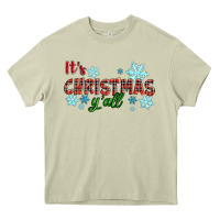 Mossy It's Christmas Y'all Season Winter Heavy Core Tee - RanaPortraitStore