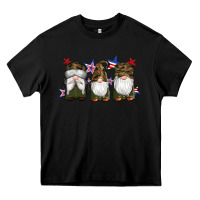 Black military gnomes star Heavy Core Tee - Artiststas