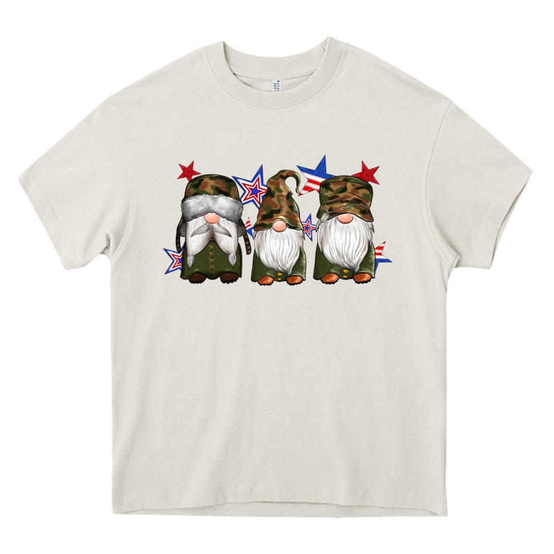 Military Gnomes Star Heavy Core Tee by Artiststas | Teevron