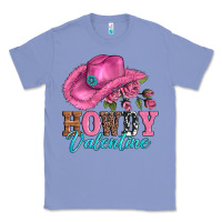 Colony Blue valentines day cowgirl hat and howdy Classic Tee - AdoDesignShop