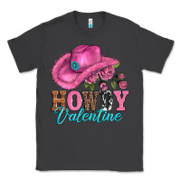 Smoke valentines day cowgirl hat and howdy Classic Tee - AdoDesignShop