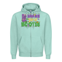 Seafoam shake your bootie Zipper Hoodie - MaliasSmallBusiness