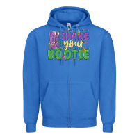 True Royal shake your bootie Zipper Hoodie - MaliasSmallBusiness