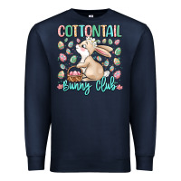 Navy cottontail bunny club Premium Sweatshirt - LillyAllenDesigns