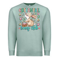 Seafoam cottontail bunny club Premium Sweatshirt - LillyAllenDesigns