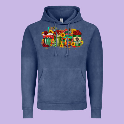 Our Lady Drink Vintage Hoodie Designed By Racoondesign