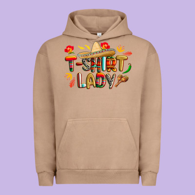 Cinco De Mayo Lady Urban Hoodie Designed By Cowgirlartshop