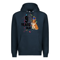 Navy 9 Years Old Premium Hoodie - Bettercallsaul
