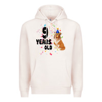 Pale Pink 9 Years Old Premium Hoodie - Bettercallsaul