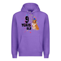 Purple 9 Years Old Premium Hoodie - Bettercallsaul