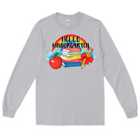 Moon Dust back to school hello kindergarten 3200x2400 Long Sleeve Tee - AdoDesignShop