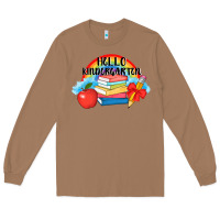 Toasted Coconut back to school hello kindergarten 3200x2400 Long Sleeve Tee - AdoDesignShop