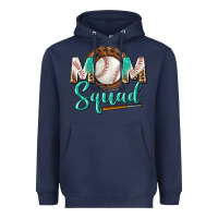 Navy mom squad Heavyweight Hoodie - BundleAndBundleShop