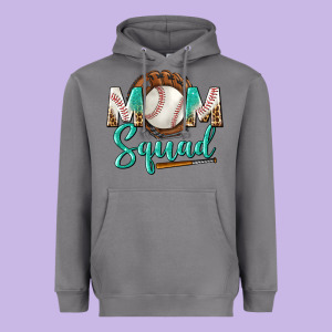 Mom Squad Heavyweight Hoodie Designed By Bundleandbundleshop