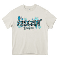 Cream It's Freezin Season Winter Heavy Core Tee - RanaPortraitStore