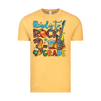 Vintage Mustard ready to rock 3rd grade Vintage Tee - JahusDesignShop