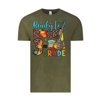 Vintage Olive ready to rock 3rd grade Vintage Tee - JahusDesignShop