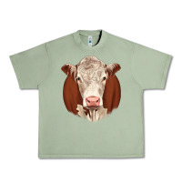 Oil Green hareford Urban Heavy Tee - JahusDesignShop