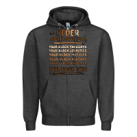 Charcoal Heather never apologize Zipper Hoodie - MaliasSmallBusiness