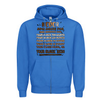 Never Apologize Zipper Hoodie | Teevron