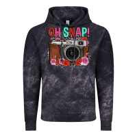 Cloud Black oh snap rose grey leopard vintage camera Vintage Hoodie - FaDigitalArtStudio