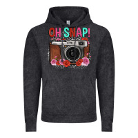 Vintage Arctic oh snap rose grey leopard vintage camera Vintage Hoodie - FaDigitalArtStudio