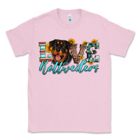 Bubblegum Pink love rottweilers Classic Tee - Artiststas