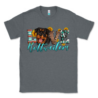 Charcoal Heather love rottweilers Classic Tee - Artiststas