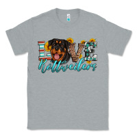 Heather Grey love rottweilers Classic Tee - Artiststas