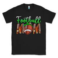 Black football mom Classic Tee - CowhideDigitalArt