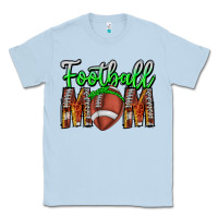 Dusty Blue football mom Classic Tee - CowhideDigitalArt