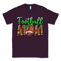 Plum football mom Classic Tee - CowhideDigitalArt