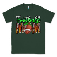Sports Green football mom Classic Tee - CowhideDigitalArt