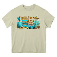 Mossy truck coffee cups Heavy Core Tee - texasbilliewilder