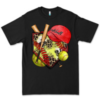 Black softball home plate Premium Tee - Zillion Design Studio