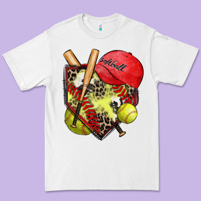 Softball Home Plate Premium Tee Designed By Zillion Design Studio