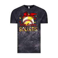 Cloud Black busy raising ballers Vintage Tee - Artiststas