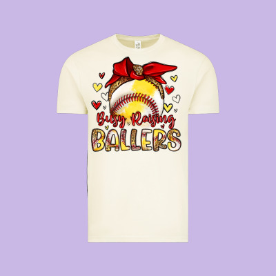 Busy Raising Ballers Vintage Tee Designed By Artiststas