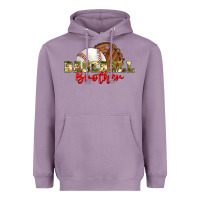Lavender baseball brother Heavyweight Hoodie - BundleAndBundleShop