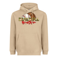 Mushroom baseball brother Heavyweight Hoodie - BundleAndBundleShop