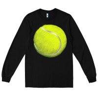 Black tennis bal Long Sleeve Tee - BarkalooDesign