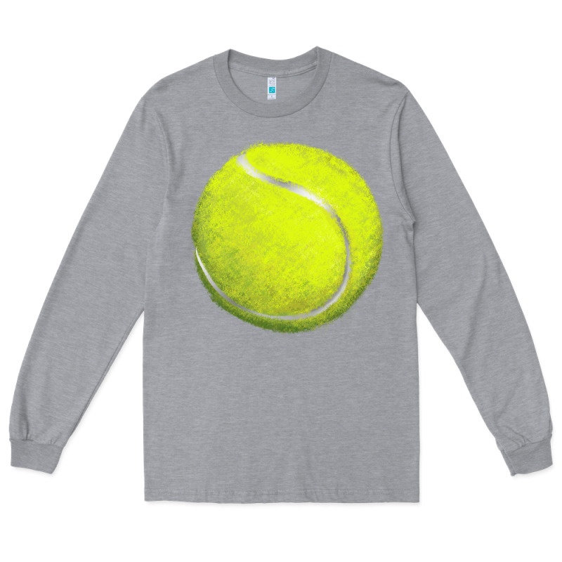 Tennis Bal Long Sleeve Tee by BarkalooDesign | Teevron