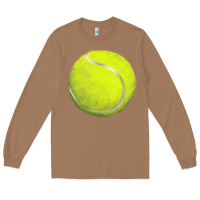 Toasted Coconut tennis bal Long Sleeve Tee - BarkalooDesign